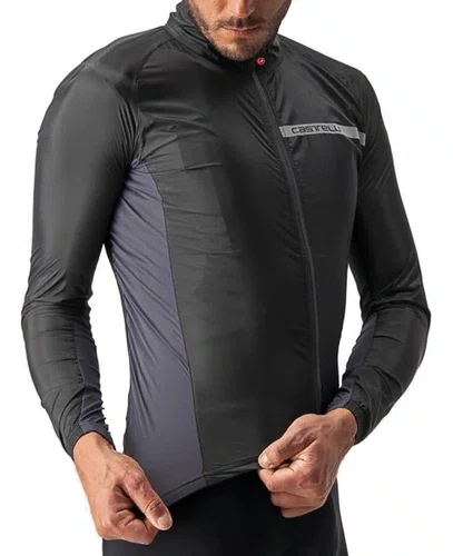 Jaqueta Castelli Corta Vento Masculino Squadra Stretch