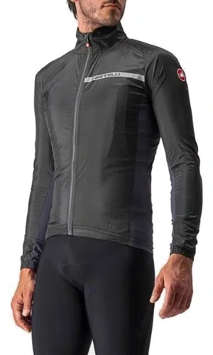 Jaqueta Castelli Corta Vento Masculino Squadra Stretch