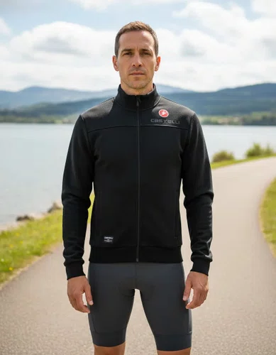 JAQUETA CASTELLI MILANO TRACK PRETO