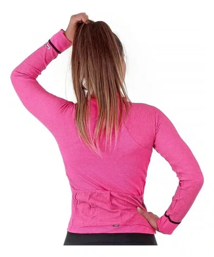 JAQUETA DE INVERNO MAURO CICLISMO RIBEIRO HIVE PINK FEMININA