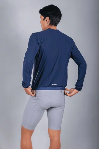 JAQUETA MAURO RIBEIRO CORTA VENTO MASCULINA AIRFLEX AZUL