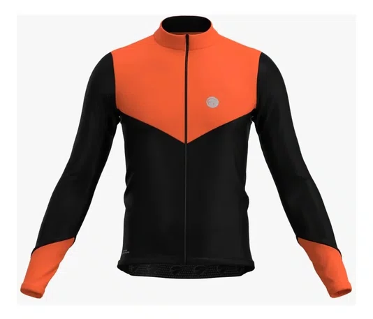 JAQUETA MAURO RIBEIRO MASCULINA THERMAL SAFE LARANJA