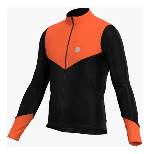 JAQUETA MAURO RIBEIRO MASCULINA THERMAL SAFE LARANJA