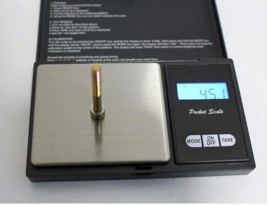 KIT 2 PARAFUSO TITANIO M5X51X0,8  P/CANOTE SELIM DOURADO
