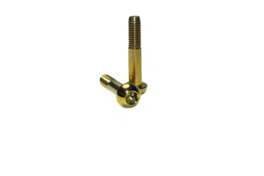 Kit 2 Parafusos Titânio Arstop P/Manete Freio Sram Dourado