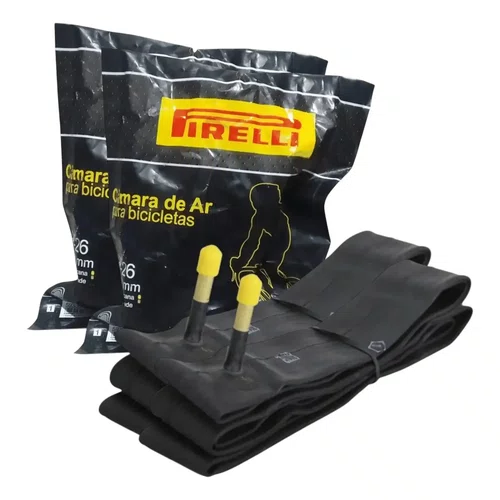 KIT 2 Pneus Pirelli Manga Turbo + 2 Camaras 26 Pirelli