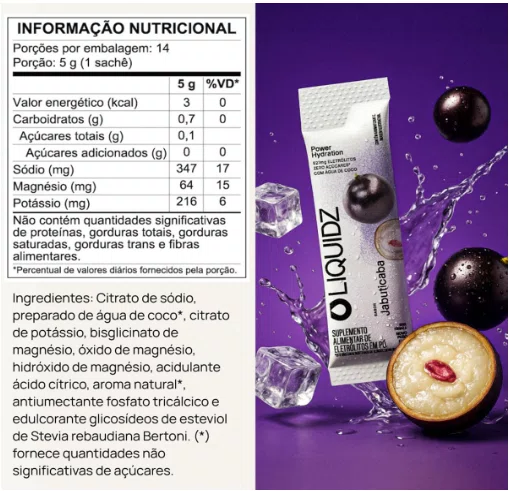 Liquidz Jabuticaba Repositor de Eletrólitos