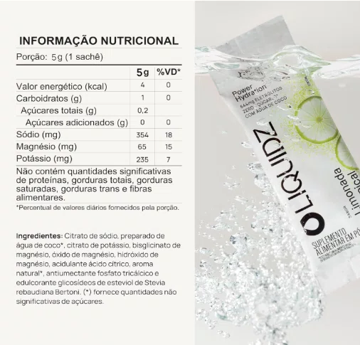 Liquidz Limonada Tropical - Repositor de Eletrólitos