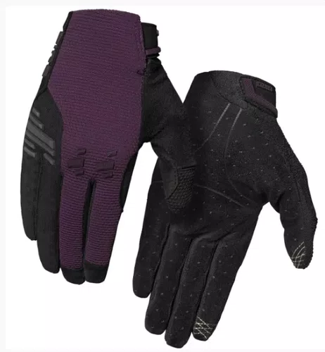 Luva Ciclismo Giro Havoc Feminina Roxo/Preto