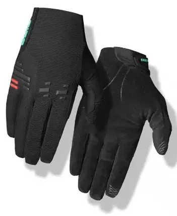 LUVA CICLISMO GIRO HAVOC PRETO/VERMELHO