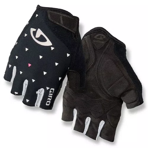 Luva Ciclismo Giro Jagette Preto/Branco