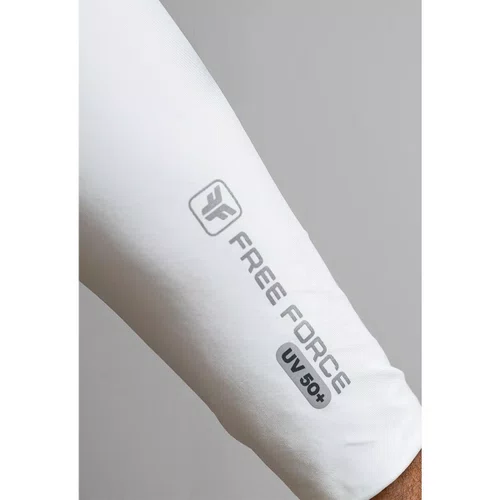 Manguito de Ciclismo Free Force Solare Unissex Branco