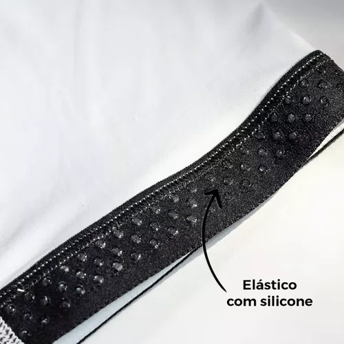 Manguito de Ciclismo Free Force Solare Unissex Branco