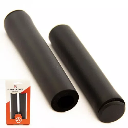 Manopla De Bicicleta Absolute Nbr1 Preto