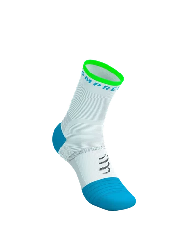 Meia De Compressão Cano Medio Pro Marathon Socks V2.0 Azul