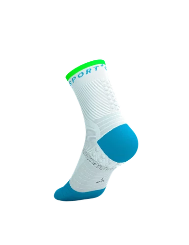 Meia De Compressão Cano Medio Pro Marathon Socks V2.0 Azul
