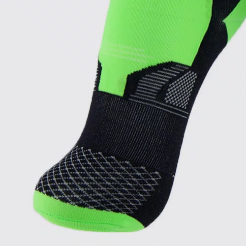MEIA OLYMPIKUS BPC CANO MEDIO 39/44 PRETA/VERDE