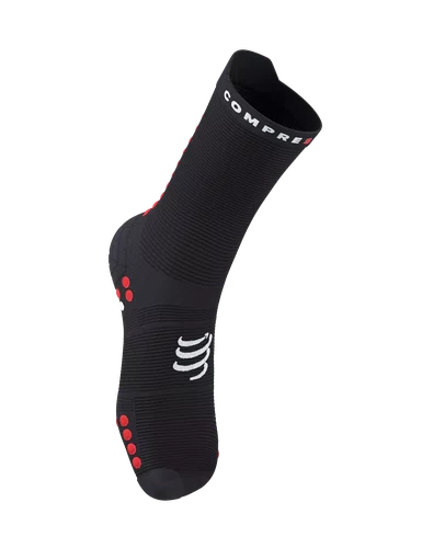 Meias de Compessão Corrida Pro Racing v4.0 Cano Medio Preto