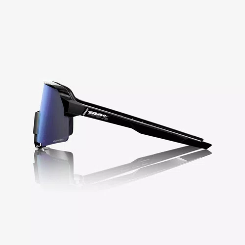 OCULOS 100% S3 POLISHED BLACK HIPER LAVENDER MIRROR POLARIZED LENS