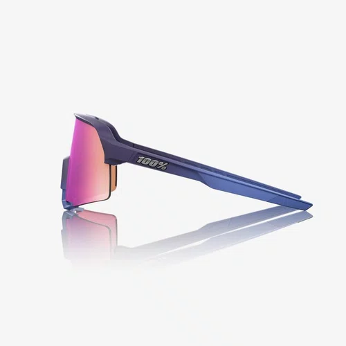 OCULOS 100% S3 SATIN STORM METALLIC PURPLE MIRROR LENS PRETO