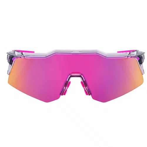 Óculos 100% Speedcraft Translucent Grey Purple Multilayer