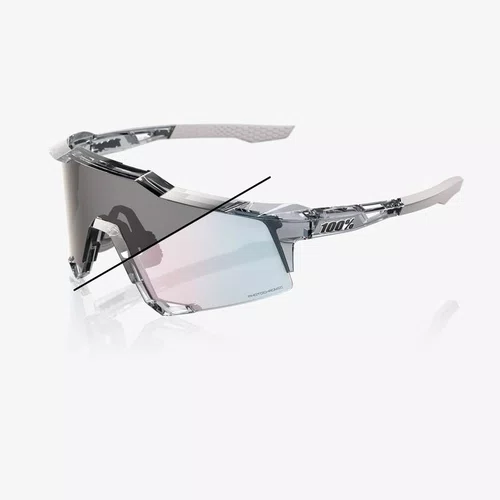 OCULOS 100% SPEEDCRAFT TRANSLUCENT GREY ROSE PHOTOCHROMIC