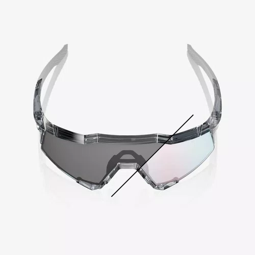 OCULOS 100% SPEEDCRAFT TRANSLUCENT GREY ROSE PHOTOCHROMIC
