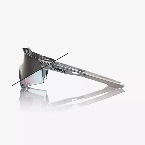 OCULOS 100% SPEEDCRAFT TRANSLUCENT GREY ROSE PHOTOCHROMIC