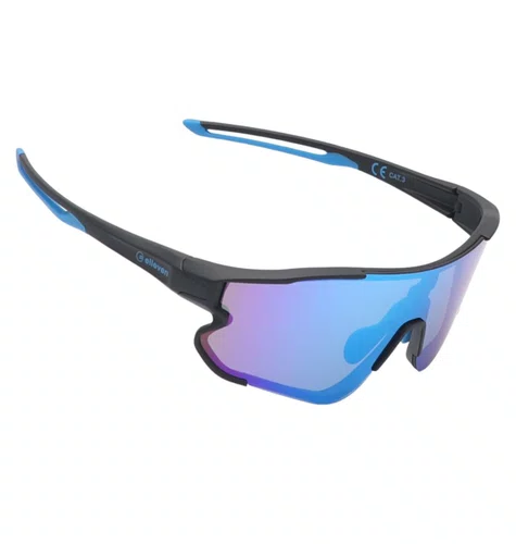 OCULOS CICLISMO EL54 LENTE POLICARBONATO COLORS UV400 PRETO