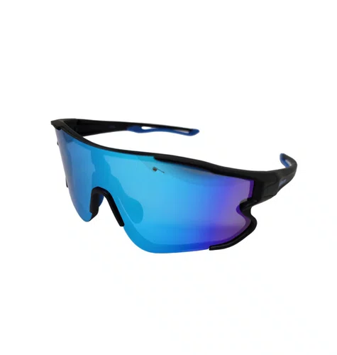 OCULOS CICLISMO EL54 LENTE POLICARBONATO COLORS UV400 PRETO