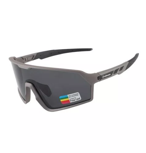 OCULOS CICLISMO TR90 EL652 LENTE POLARIZADA CINZA/PRETO