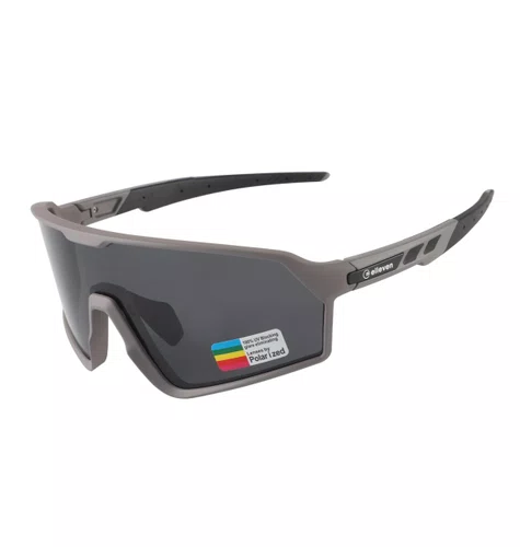 OCULOS CICLISMO TR90 EL652 LENTE POLARIZADA CINZA/PRETO