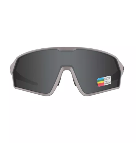 OCULOS CICLISMO TR90 EL652 LENTE POLARIZADA CINZA/PRETO