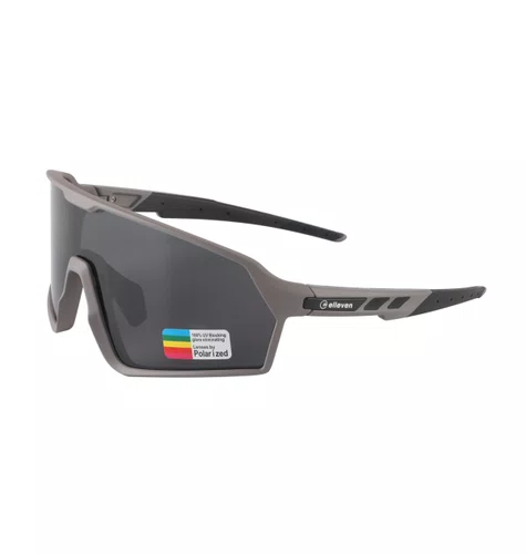 OCULOS CICLISMO TR90 EL652 LENTE POLARIZADA CINZA/PRETO