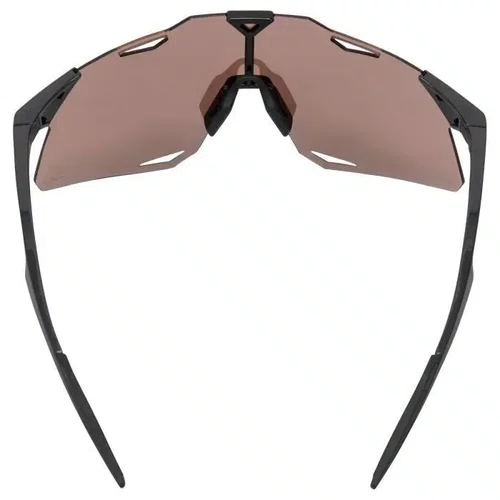 Oculos De Ciclismo 100% Hypercraft Gloss Black Hiper Silver Lens Preto