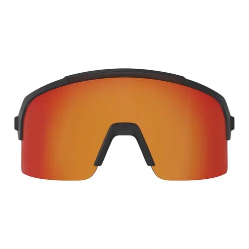 Oculos De Ciclismo Hb Edge Matte Graphite Red Chrome