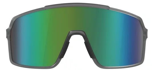 Oculos De Ciclismo Hb Grinder M Smoky Quartz Green Chrome