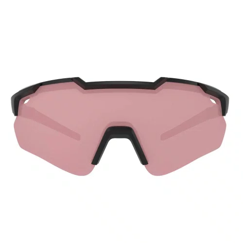 Oculos De Ciclismo Hb Shield Evo 2.0 Matte Black Amber
