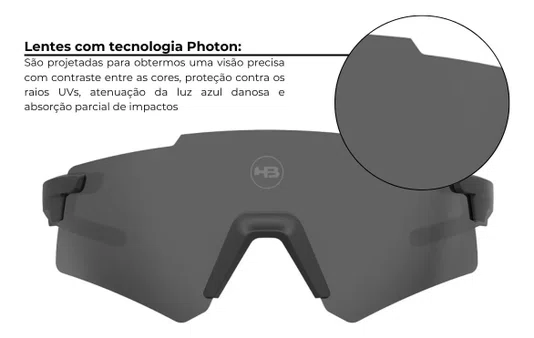 OCULOS HB APEX LIGHT MATTE BLACK GRAY