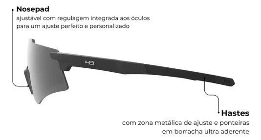 OCULOS HB APEX LIGHT MATTE BLACK GRAY