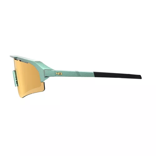 Óculos HB Edge S M Metallic Green Gold Chrome