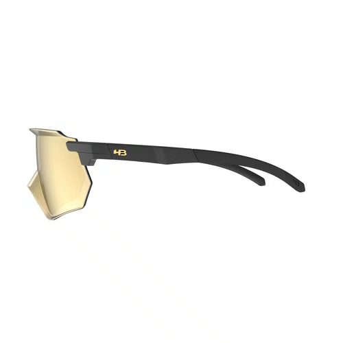 Óculos Hb Flare M Black D. Gold Gold Chrome