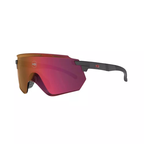 Óculos Hb Flare M Black D. Red Chrome