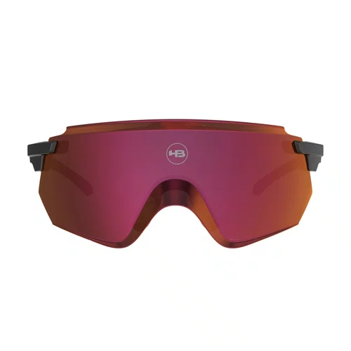 Óculos Hb Flare M Black D. Red Chrome
