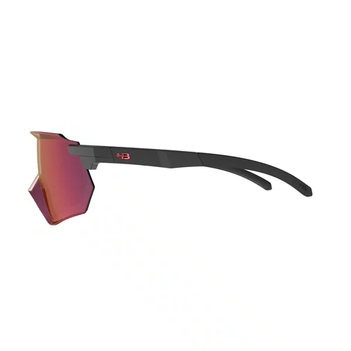Óculos Hb Flare M Black D. Red Chrome