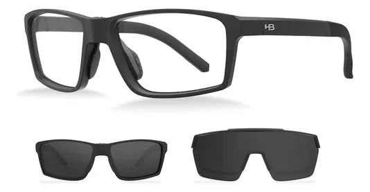 OCULOS HB PRESTO 2.0 MATTE BLACK GRAY