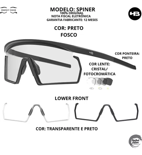 OCULOS HB SPINNER M BLACK/M BLACK + M CRYS PHOTOCHR