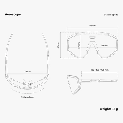 ÓCULOS SCICON AEROSCOPE BRANCO LENTE FOTOCROMATICO PRATA