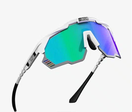 OCULOS SCICON AEROSHADE KUNKEN EDIÇÃO LIMITADA WC BRANCO LENTE AZUL