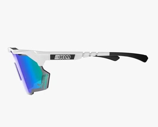 OCULOS SCICON AEROSHADE KUNKEN EDIÇÃO LIMITADA WC BRANCO LENTE AZUL